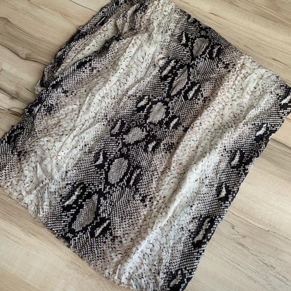 Accessories - Snake Print Scarf